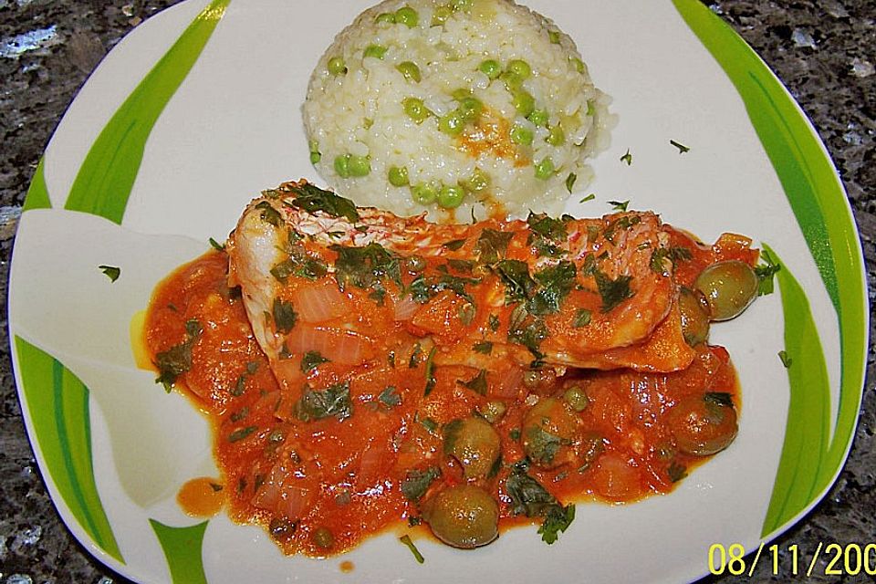 Red Snapper Veracruz