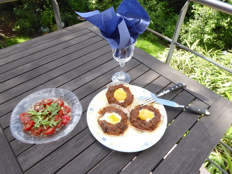 Röstimuffins - Eier im Kartoffelnest von korsika1| Chefkoch