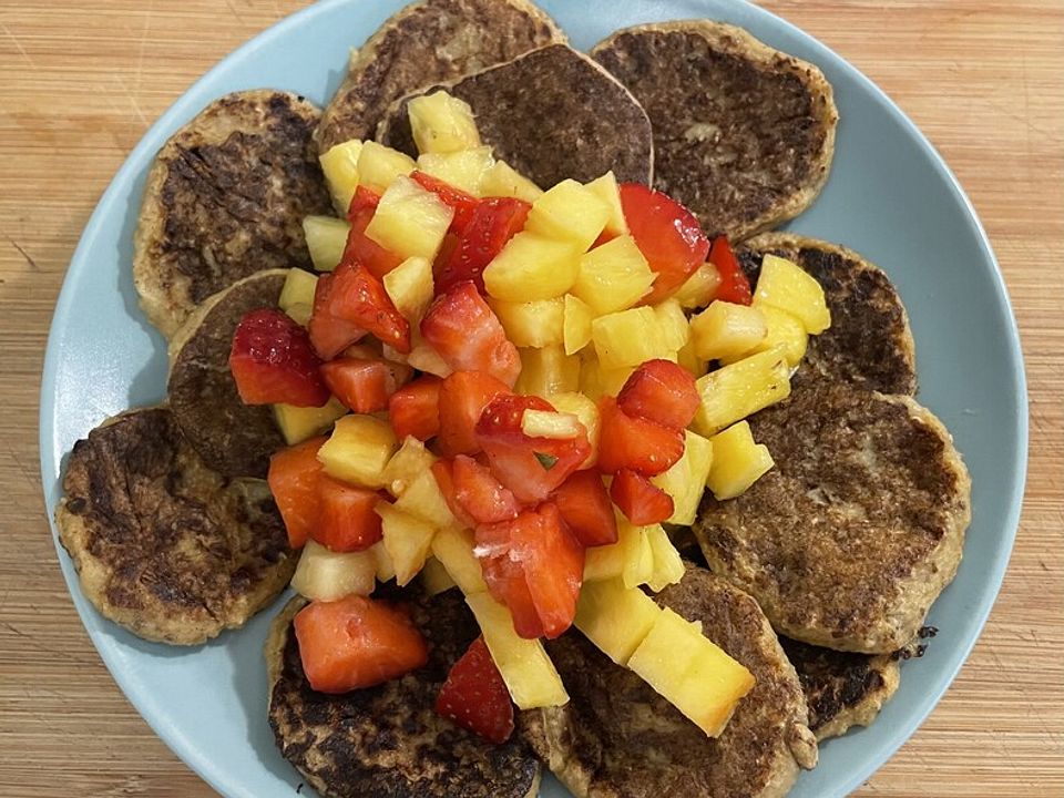 Vegane Apfel-Pancakes von sunny11880| Chefkoch