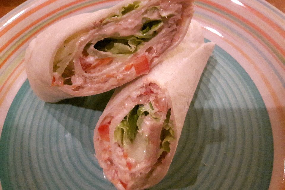 Thunfisch Wrap