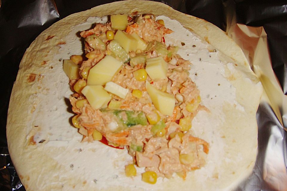 Thunfisch Wrap