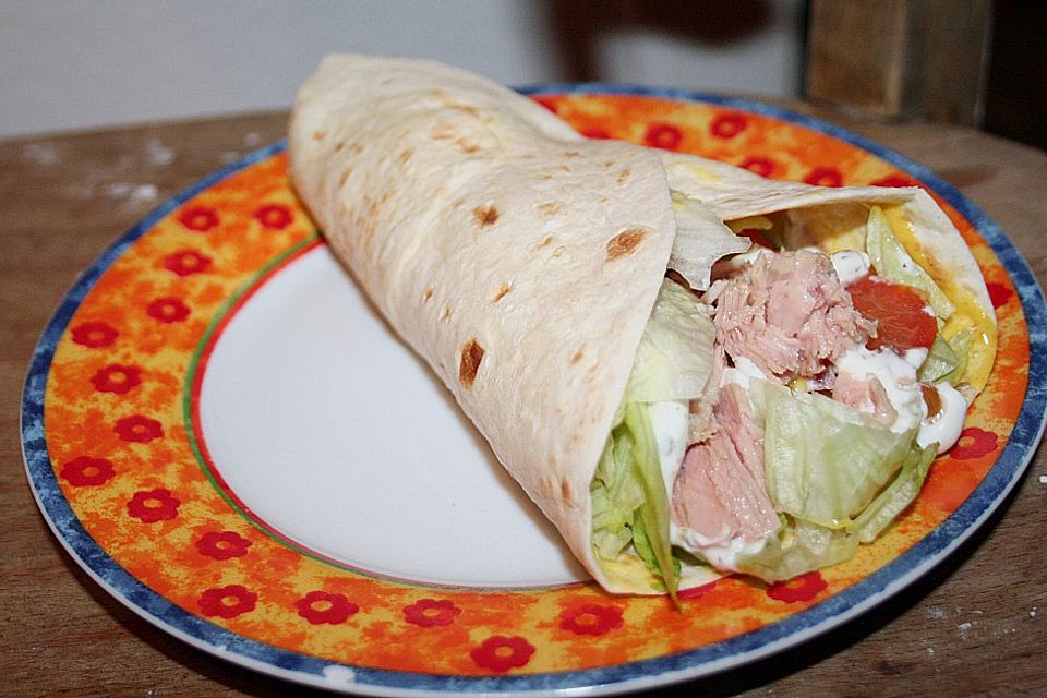 Thunfisch Wrap