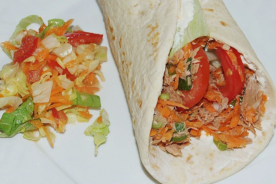 Thunfisch Wrap