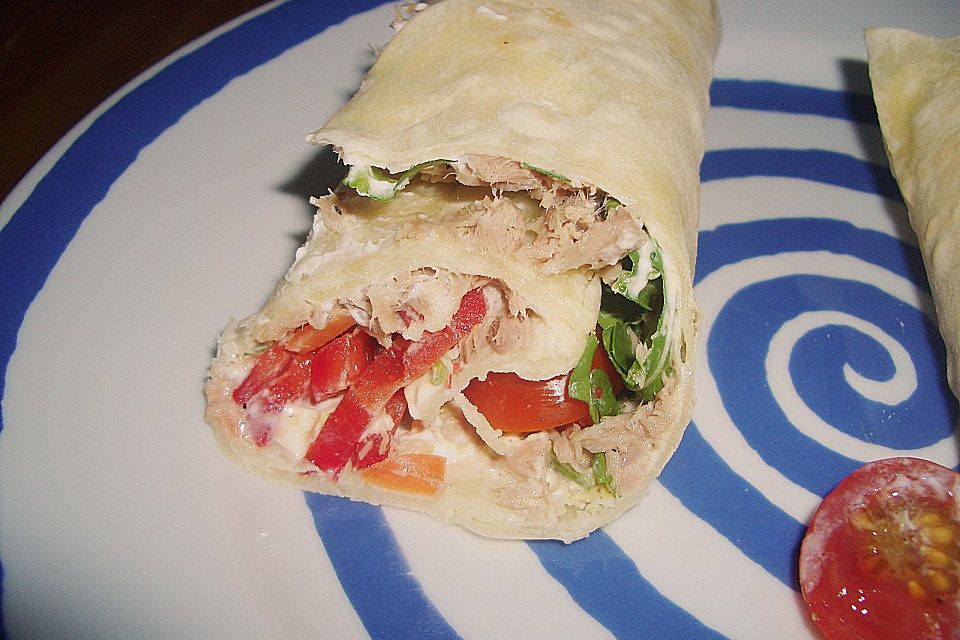 Thunfisch Wrap