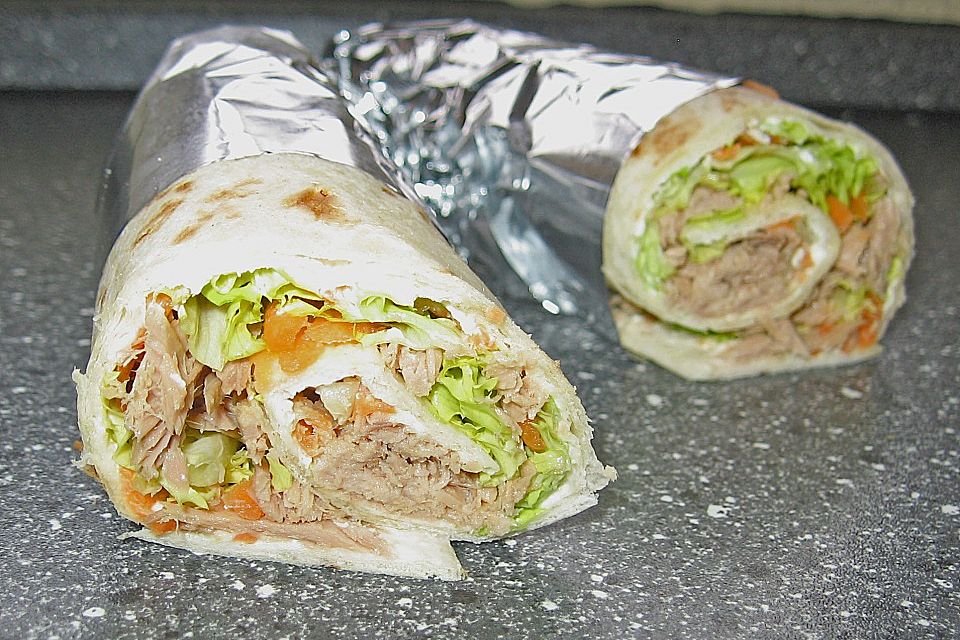 Thunfisch Wrap