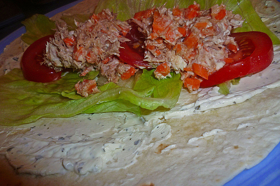 Thunfisch Wrap