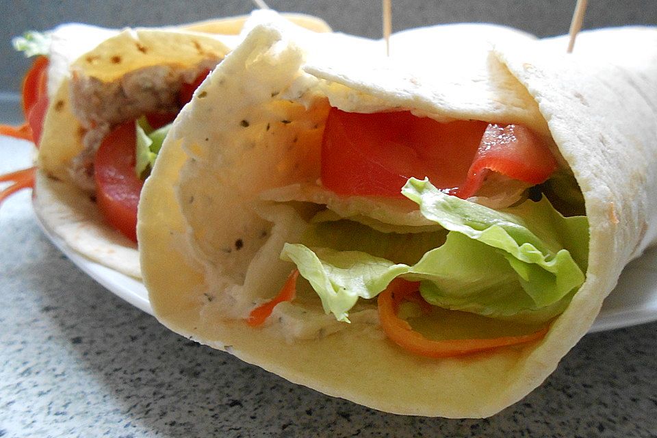 Thunfisch Wrap