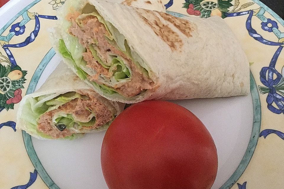 Thunfisch Wrap