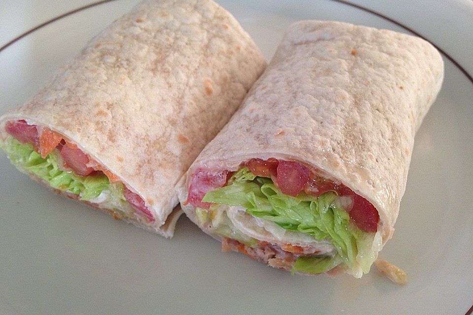 Thunfisch Wrap