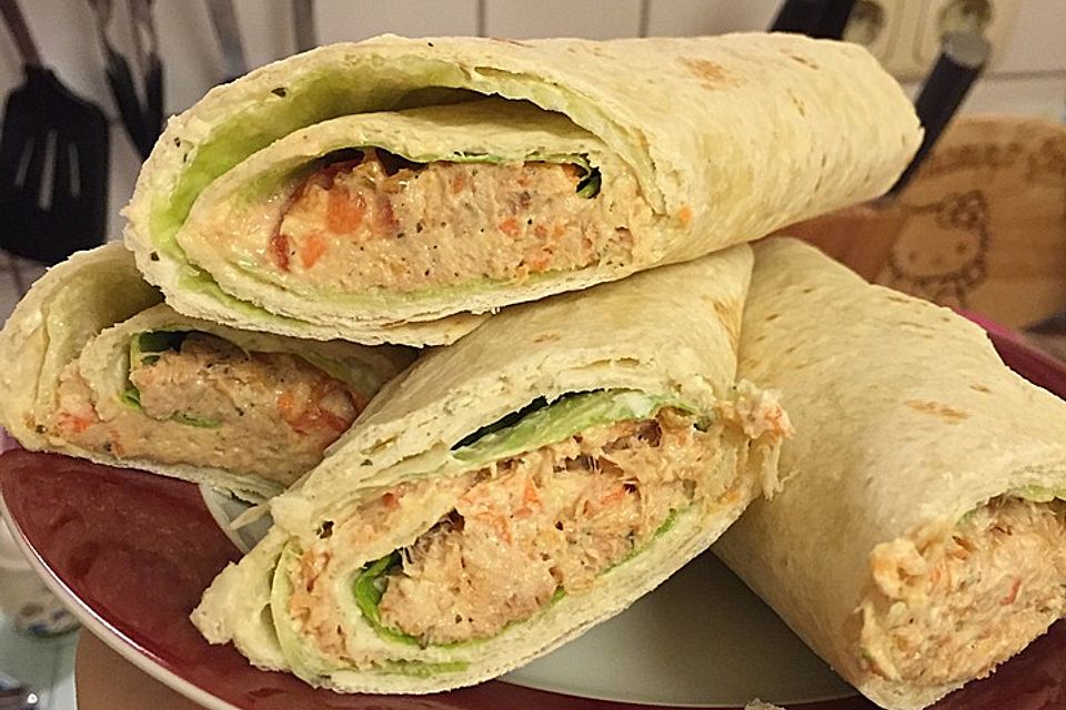 Thunfisch Wrap