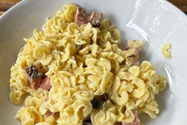 Warmer Nudelsalat von Nessaxnkl| Chefkoch