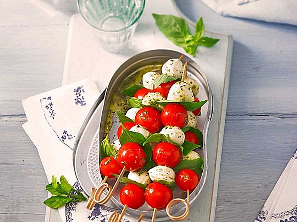 Tomaten-Mozzarella-Spieße von Aurora| Chefkoch