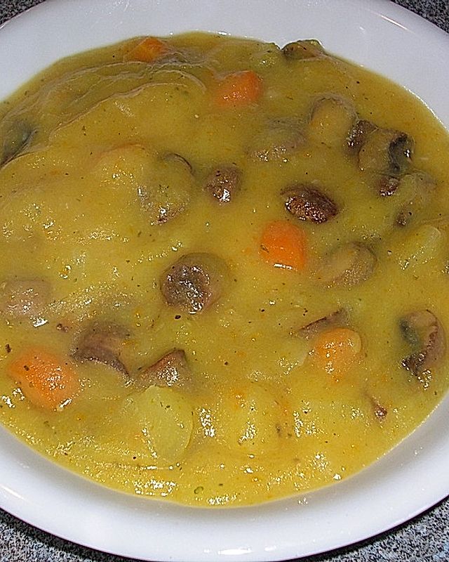 Kartoffel - Pilzsuppe