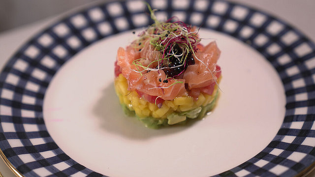 Lachs-Avocado-Mango-Tatar von DasperfekteDinner