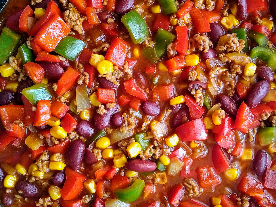Buntes Chili con carne von swieselchen Chefkoch