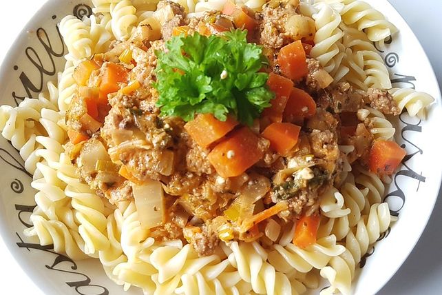 Nudeln mit Bolognese von knueddel| Chefkoch