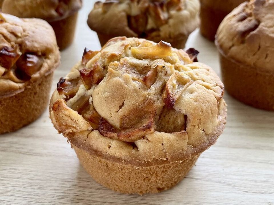 Vegane Apfel-Zimt Muffins mit Xylit von SilviGrus| Chefkoch