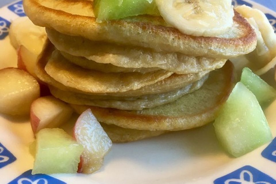 Amerikanische Buttermilch Pfannkuchen