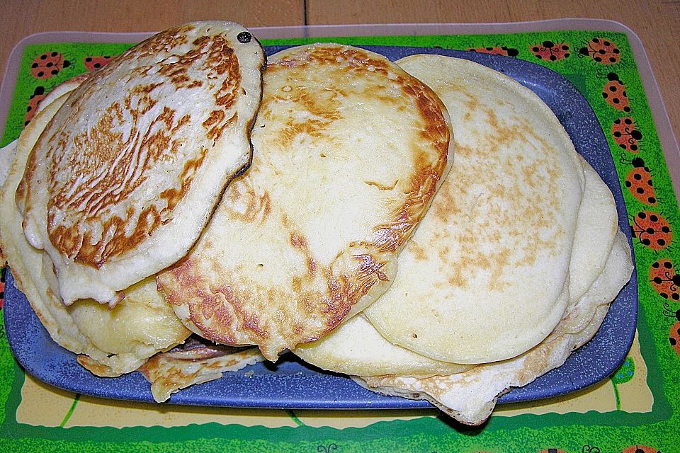 Amerikanische Buttermilch Pfannkuchen