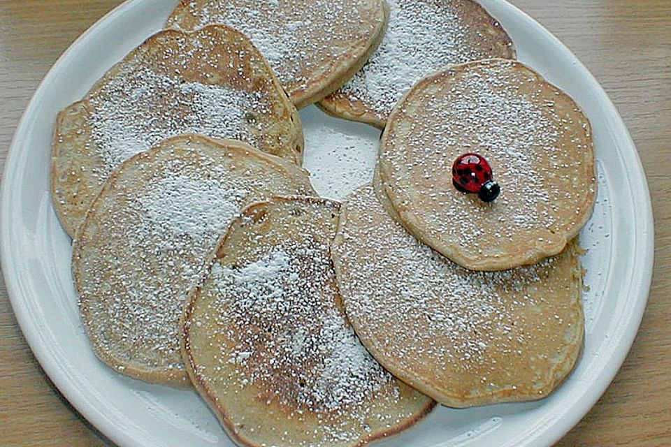 Amerikanische Buttermilch Pfannkuchen