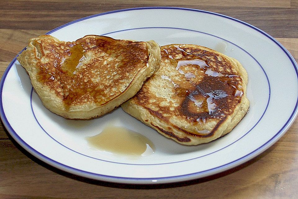 Amerikanische Buttermilch Pfannkuchen