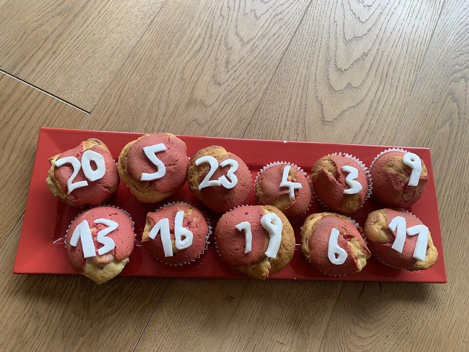 Fußball-Muffins von bauer_ph| Chefkoch