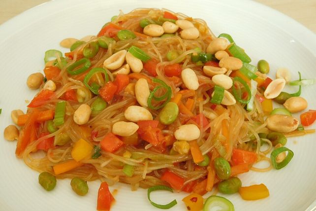 Leckere Glasnudelpfanne von Kaniysha| Chefkoch Leckere Glasnudelpfanne von Kaniysha| Chefkoch