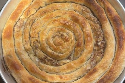 Albanische Pite me mish von marigona02