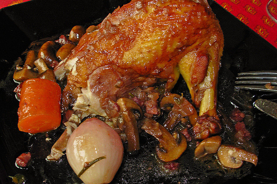 Coq au vin de Bourgogne