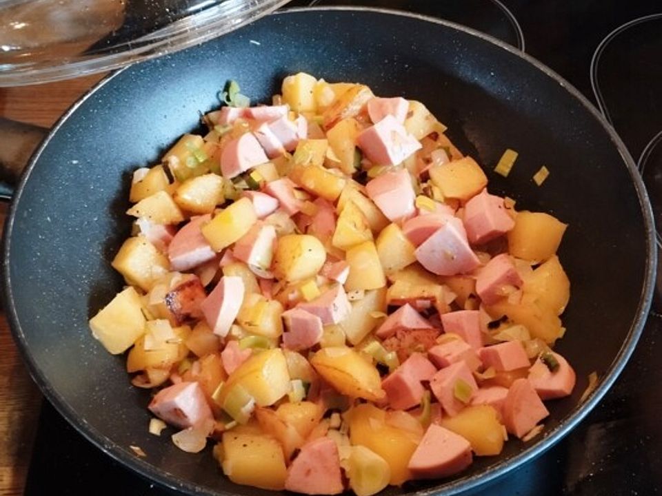 Saarländische Lyonerpfanne von guddges| Chefkoch