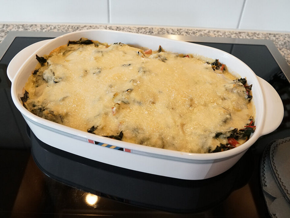 Mangold-Gnocchi-Gratin von rizzy| Chefkoch