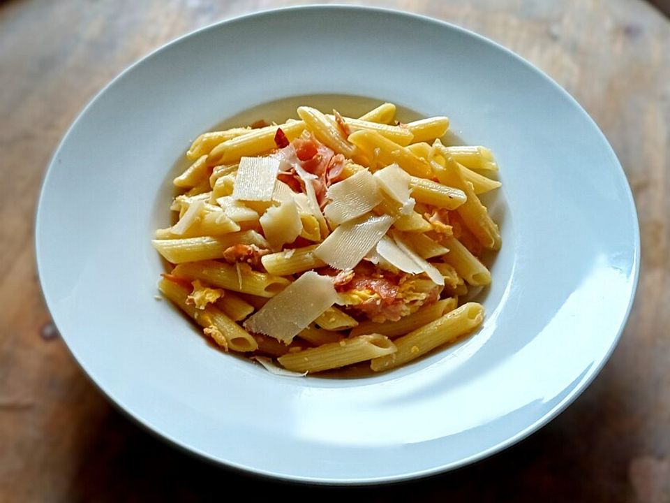 Schinkennudeln mit Parmesan von wehner_johanna93| Chefkoch