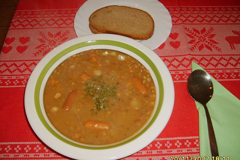 Linsensuppe