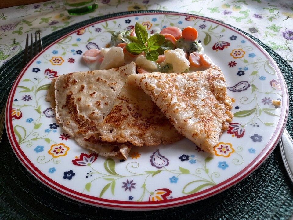 Pfannkuchen mit zweierlei Käse von Mooreule| Chefkoch