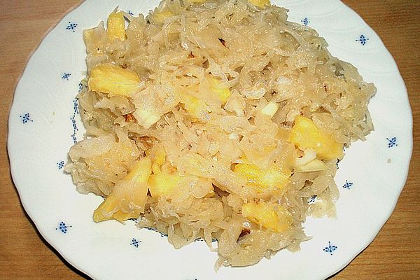 Sauerkrautsalat mit Ananas von fische242 | Chefkoch