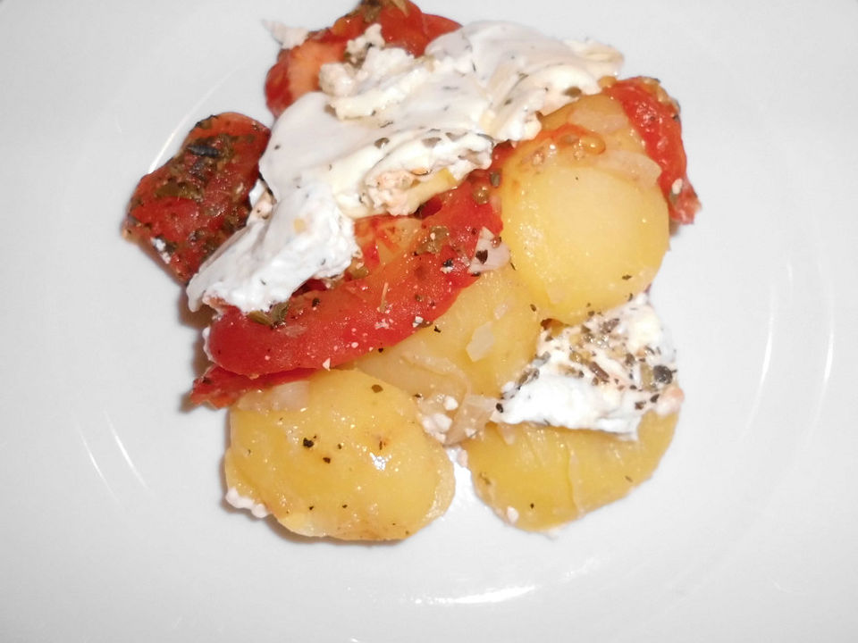 Schneller Kartoffel - Tomaten - Auflauf von Barbara111| Chefkoch