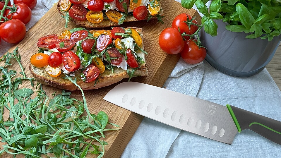 Burrata-Tomaten Ciabatta von chefkochtrifftfackelmann
