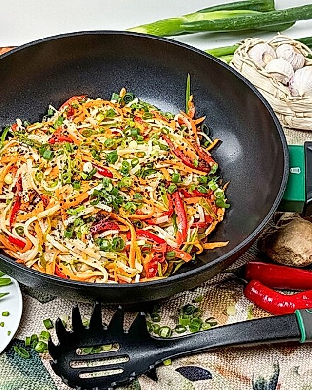 Schnelle Asia-Nudeln