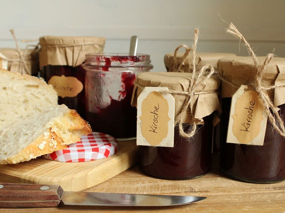 Kirschmarmelade mit Amaretto von Roland_Ulm| Chefkoch