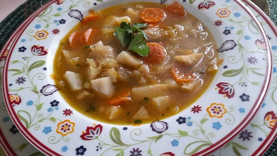 Gebrannte Grießsuppe von Mooreule| Chefkoch Gebrannte Grießsuppe von Mooreule| Chefkoch