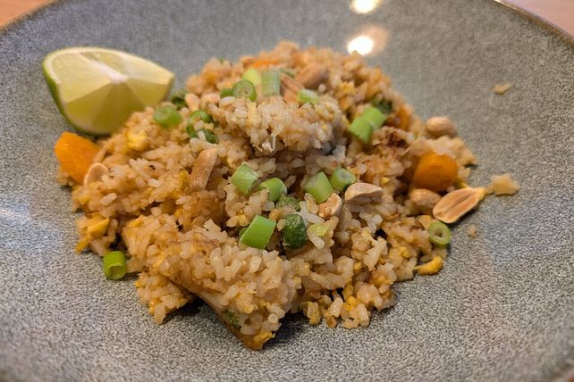 Gebratener Erdnussreis von jschamburger| Chefkoch