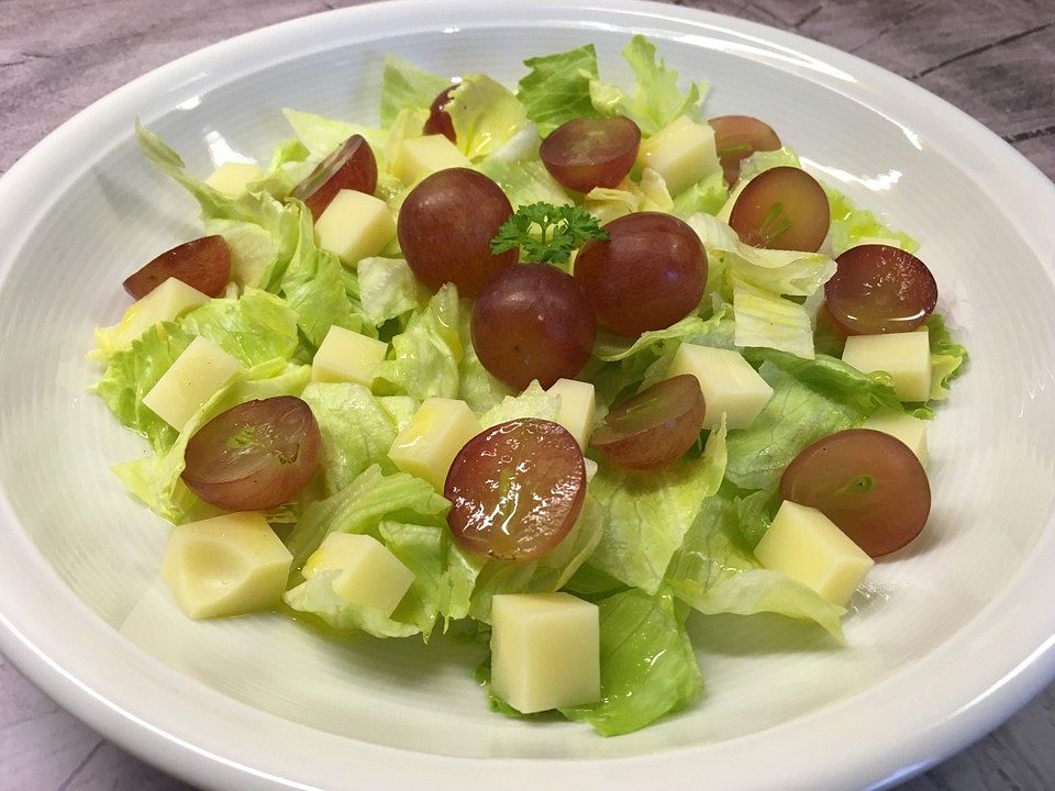 Käse - Trauben - Salat von ulkig | Chefkoch