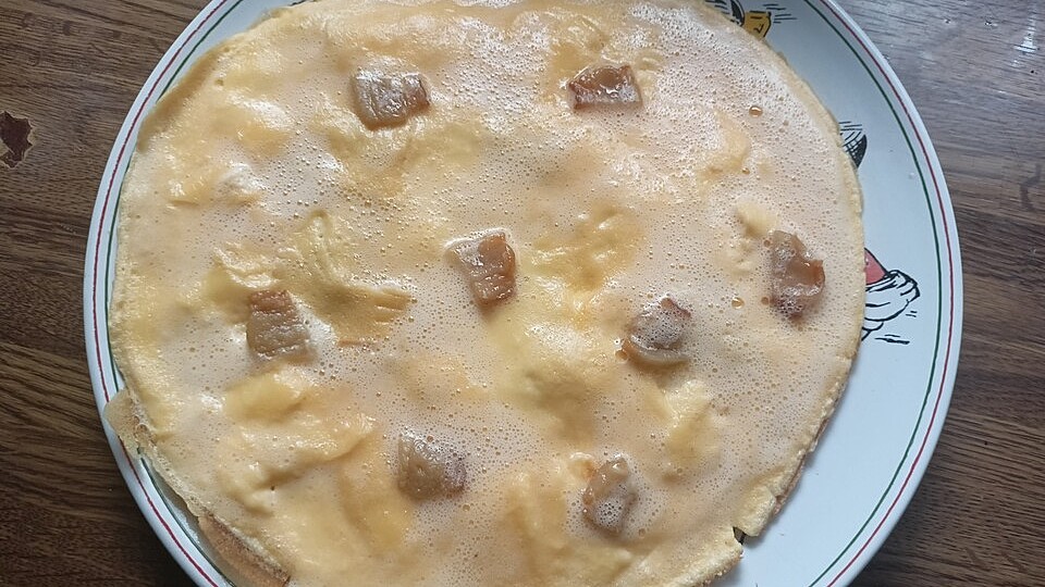 Omas Eierkuchen mit Speck von Spaulding| Chefkoch Omas Eierkuchen mit Speck von Spaulding| Chefkoch