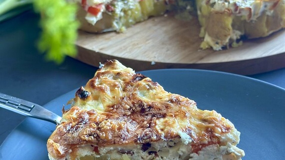 Quetschkartoffel-Quiche