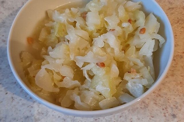 Kraut-Speck-Salat nach Oma Hilde von Mokadi88| Chefkoch