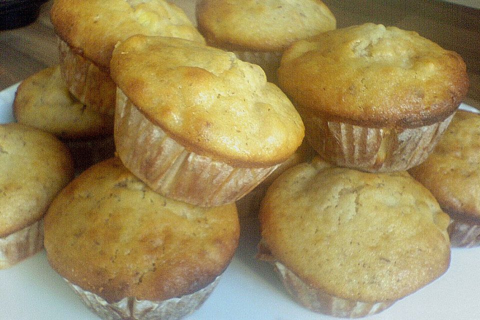 Apfel - Nuss - Muffins