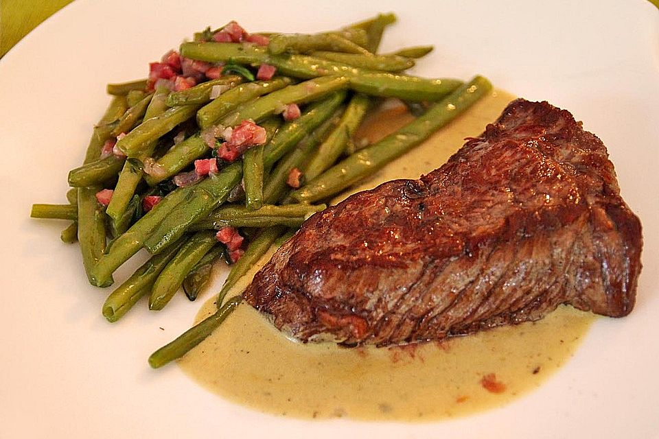 Rinderfiletsteaks im Speckmantel mit Whiskysauce