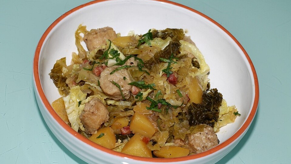 Wirsing-Untereinander nach Großmutters Art von Tanztaucher