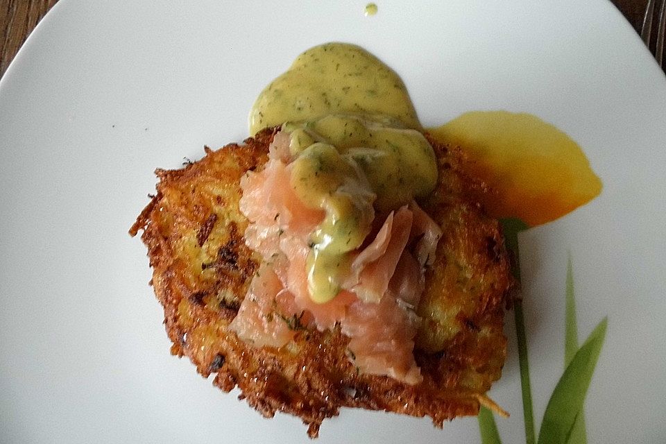 Kaffeeluders Lachs-Apfel-Rösti