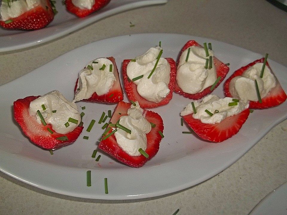 Erdbeeren gefüllt mit Frischkäse von NIKE2046| Chefkoch